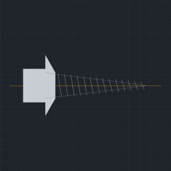 Wkręt konstrukcyjny Torx ETA-11 M10x130