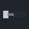 Wkręt konfirmat meblowy DIN 7505 M8x85