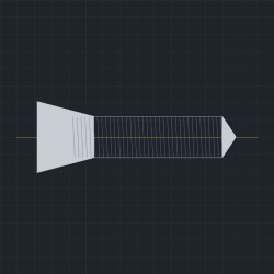Wkręt do blachy z łbem kulistym DIN 7983 M5x16