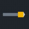 Kołek rozporowy metalowy DIN 8539 M16x90