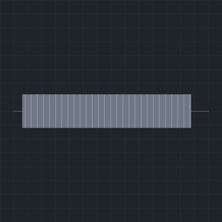 Kołek stożkowy karbowany DIN 1471 M8x100