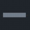 Kołek walcowy karbowany DIN 1473 M3x35