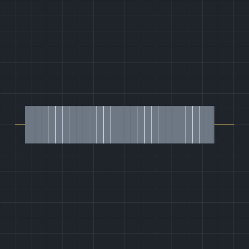 Kołek walcowy karbowany DIN 1473 M4x35